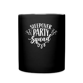 Overnight Party Team Sweet Overnight Stay - Full Colour Mug - black - Front