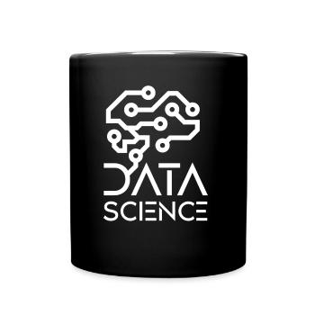 Datenwissenschaft Daten Datenwissenschaftler - Tasse einfarbig - Schwarz - Vorne