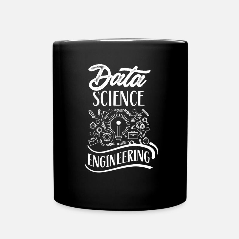Data Science Data Science Data Data Analyst - Full Colour Mug - black