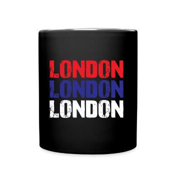 Londres - Mug uni - noir - Devant
