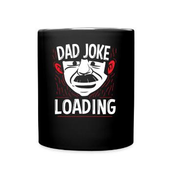 Papa Joke Dad Joke Jokes Father - Full Colour Mug - black - Front