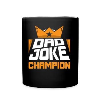 Papa Joke Dad Joke Jokes Father - Full Colour Mug - black - Front
