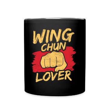 Wing Chun Lover Arts Martiaux Arts Martiaux Entraîneur - Mug uni - noir - Devant