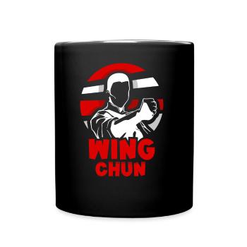 Wing Chun Martial Arts Trainer Martial Arts Training - Full Colour Mug - black - Front