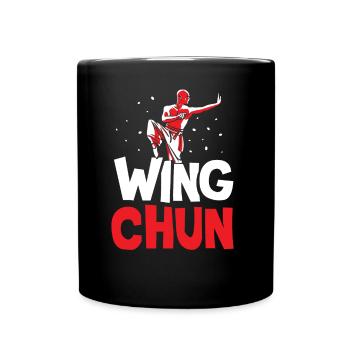 Wing Chun Training Martial Arts Trainer Martial Arts - Full Colour Mug - black - Front