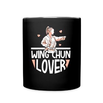 Wing Chun Lovers Girls Martial Arts Martial Arts - Full Colour Mug - black - Front