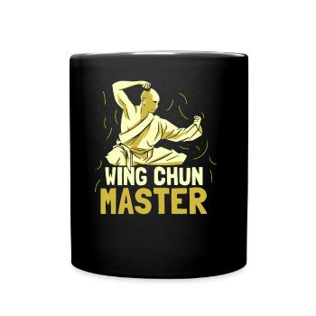 Wing Chun Master Trainer Martial Arts Martial Arts - Full Colour Mug - black - Front