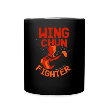 Wing Chun Fighter Arts Martiaux Arts Martiaux Entraîneur - Mug uni - noir - Devant