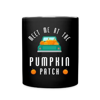 Retrouvez-moi au Pumpkin Patch - Mug uni - noir - Devant