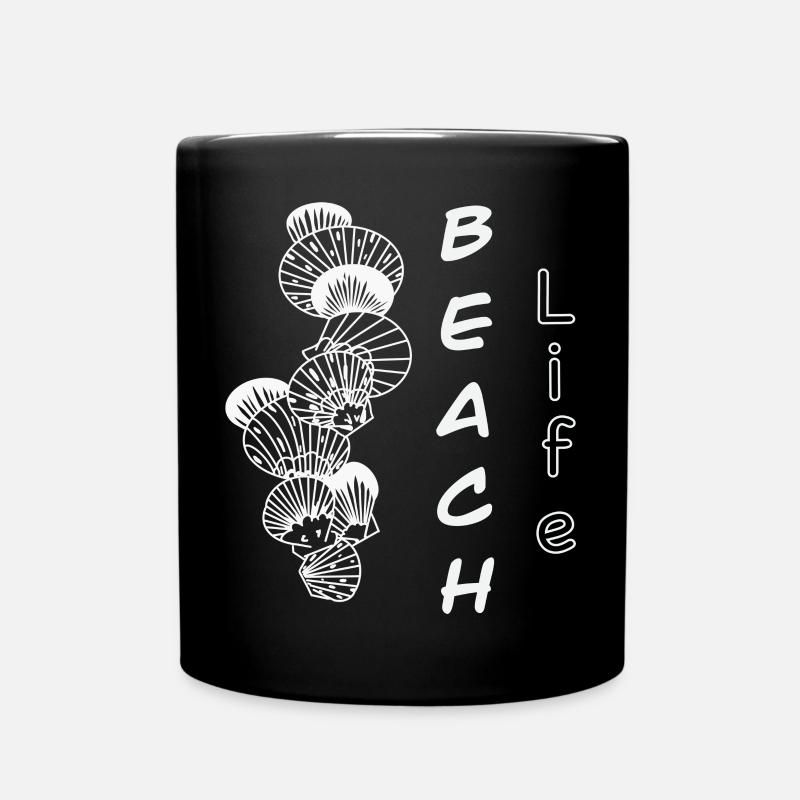 Vie à la plage - Mug uni - noir