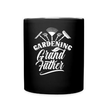 Jardinier Grand-père Jardinier - Mug uni - noir - Devant