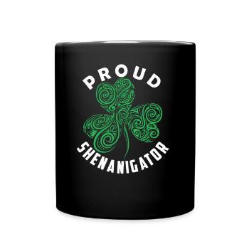 Fier Shenanigator Irlande Gaélique Irlandais Irlandais - Mug uni - noir - Devant