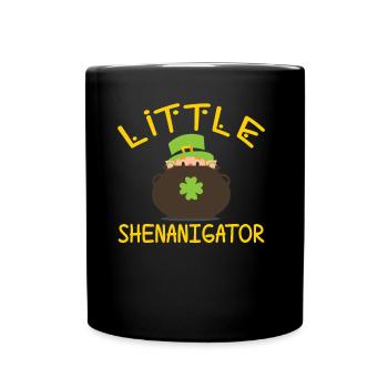 Little Shenanigator Irlande Gaélique irlandais - Mug uni - noir - Devant