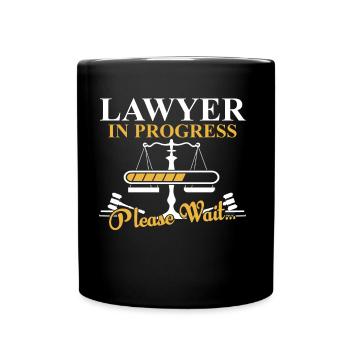 Avocat en cours Avocat Avocat Avocat - Mug uni - noir - Devant