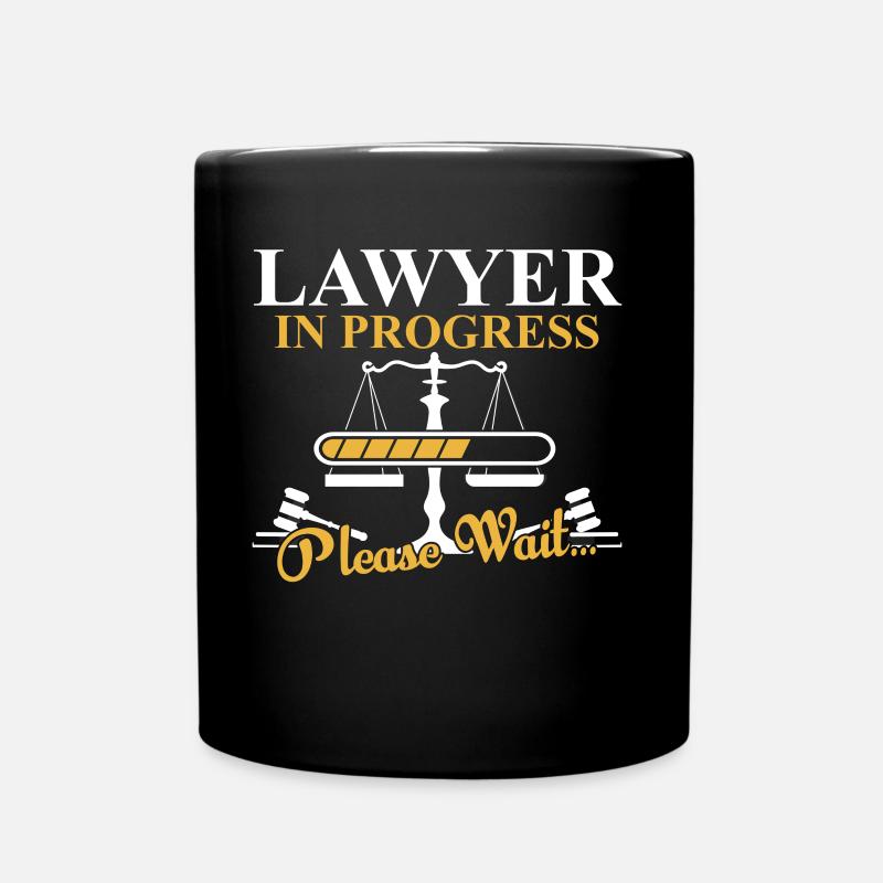 Avocat en cours Avocat Avocat Avocat - Mug uni - noir