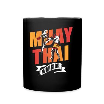 Muay Thai Warrior Fighter Arts martiaux Arts martiaux Arts martiaux Arts martiaux - Mug uni - noir - Devant