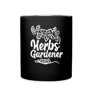 Herb Gardener Herb Garden Herb Herbologie - Mug uni - noir - Devant