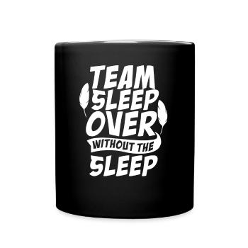 Soirée pyjama d’équipe sans fête mignonne Nuitée - Mug uni - noir - Devant