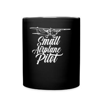 Pilote d’un petit avion à réaction - Mug uni - noir - Devant