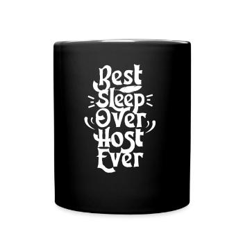 Meilleur hôte de nuit jamais party - Mug uni - noir - Devant