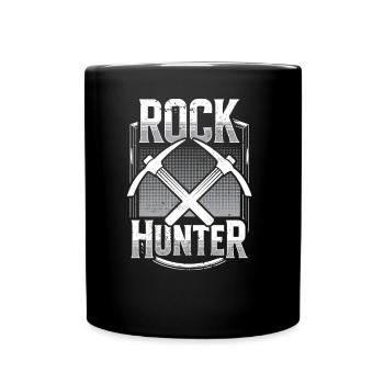 Rock Hunter Geologist Geology Geology Student - Full Colour Mug - black - Front
