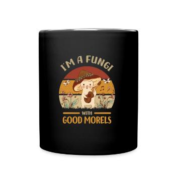 Mushroomer - Full Colour Mug - black - Front