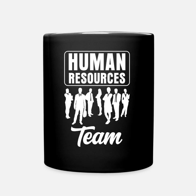 Humanressourcen Team Human Resources Personal HR - Tasse einfarbig - Schwarz