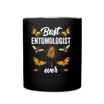Bester Entomologe Aller Zeiten Beruf Entomologie - Tasse einfarbig - Schwarz - Vorne