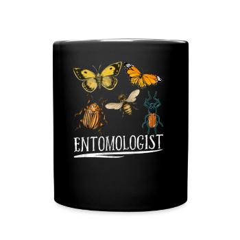 Entomologist Entomology Insects Profession Team - Full Colour Mug - black - Front