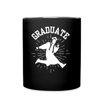 Graduate Graduation Party Graduate Graduate - Full Colour Mug - black - Front
