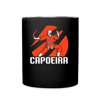 Capoeira Training Martial Arts Hobby Brazilian - Full Colour Mug - black - Front
