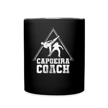 Entraîneur de Capoeira Arts Martiaux Brésiliens Hobby - Mug uni - noir - Devant