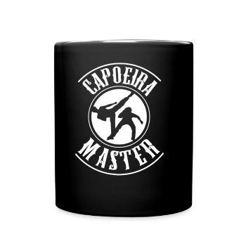 Capoeira Master Hobby Brazilian Martial Arts - Full Colour Mug - black - Front