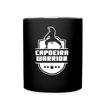 Capoeira Warrior Hobby Arts Martiaux Brésilien - Mug uni - noir - Devant