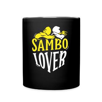 Sambo Lover Martial Arts Martial Arts Training - Full Colour Mug - black - Front