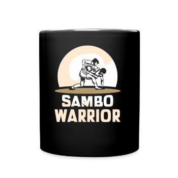 Sambo Warrior Martial Arts Martial Arts Training - Full Colour Mug - black - Front