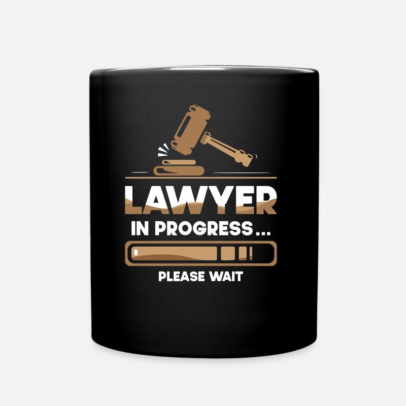 Avocat en cours Avocat Avocat Avocat - Mug uni - noir