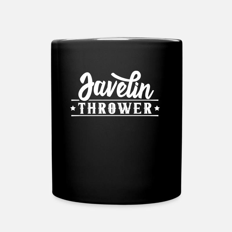Lancer du javelot Lancer du javelot Lancer du javelot - Mug uni - noir