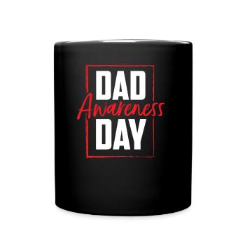 Fête des Pères Fête des pères Journée de sensibilisation des pères Papa Papa - Mug uni - noir - Devant