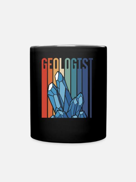Geologist Geology Teacher Geology Geology Student - Full Colour Mug - black