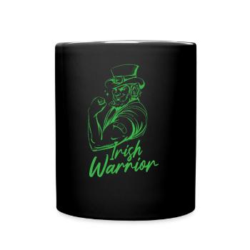 Guerrier irlandais Gaélique Irlandais Irlandais Irlande - Mug uni - noir - Devant