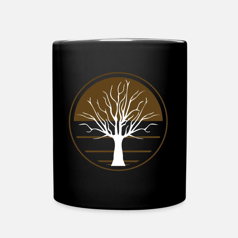Tree - Full Colour Mug - black