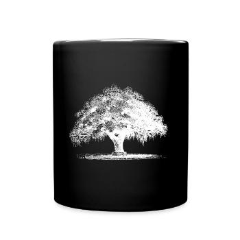 Tree - Full Colour Mug - black - Front