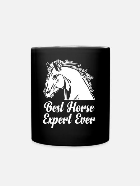 Meilleur expert en équitation de tous les temps - Mug uni - noir