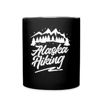Alaska Randonnée Randonneurs Randonnée Nature - Mug uni - noir - Devant