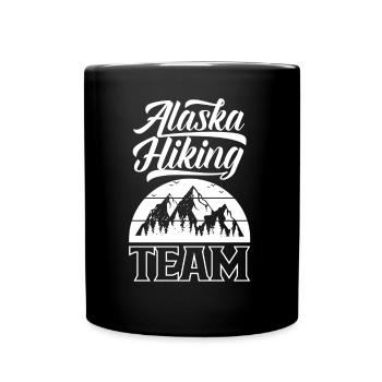 Alaska Randonneurs de l’équipe de randonnée Randonnée Randonnée - Mug uni - noir - Devant