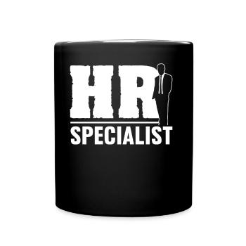Hr Spezialist Personaler Human Resources Personal - Tasse einfarbig - Schwarz - Vorne