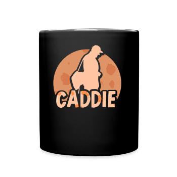 Caddie Profession Golfer Golfer Golfing - Full Colour Mug - black - Front