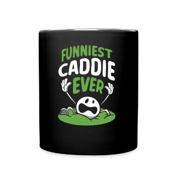 Le caddie le plus drôle de tous les temps Golf Golfing Golf - Mug uni - noir - Devant