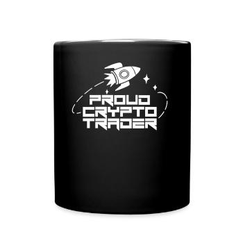 Fier Crypto Trader Trade Crypto Trading - Mug uni - noir - Devant